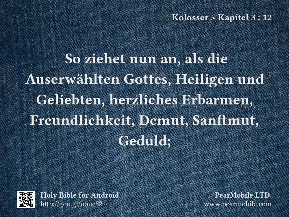 Kolosser, Kapitel 3:12
